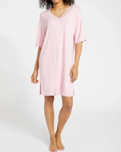 Discount Dunnes Stores Viscose V-Neck Lace Nightdress