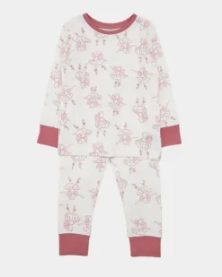 Sale Dunnes Stores Waffle Pyjama Set (6 Months-4 Years)