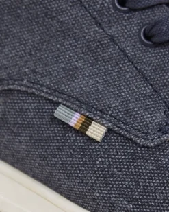 Online Dunnes Stores Washed Laced Canvas Shoe