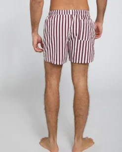 Fashion Dunnes Stores Washed Stripe Printed Swim Shorts