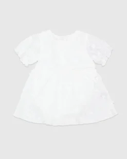 Fashion Dunnes Stores White Floral Dress (Newborn-12 Months)
