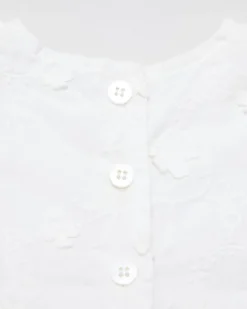 Fashion Dunnes Stores White Floral Dress (Newborn-12 Months)