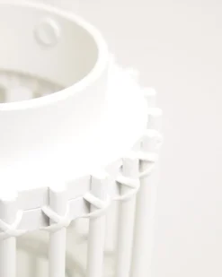 Online Dunnes Stores White Wooden Lantern