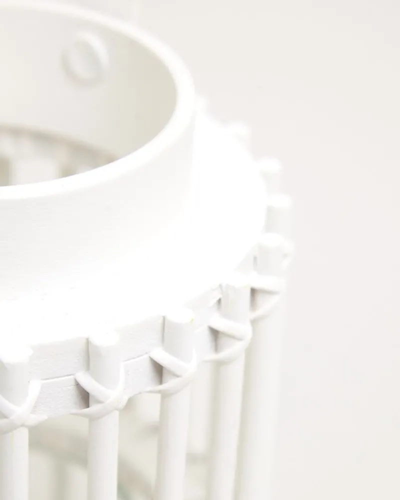 Online Dunnes Stores White Wooden Lantern