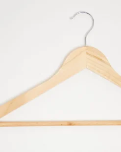 Sale Dunnes Stores Wooden Hangers - Pack Of 5