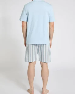 Hot Dunnes Stores Woven Cotton Short Pyjamas Set