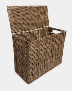 New Dunnes Stores Woven Storage Basket With Handles