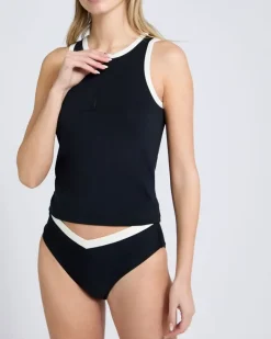 Fashion Dunnes Stores Zip Front Tankini